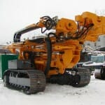 Instalatie de foraj pompe de caldura