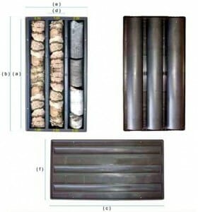 ladita proba geologie plastic 280x300 Ladite de probe pentru forajul geologic.